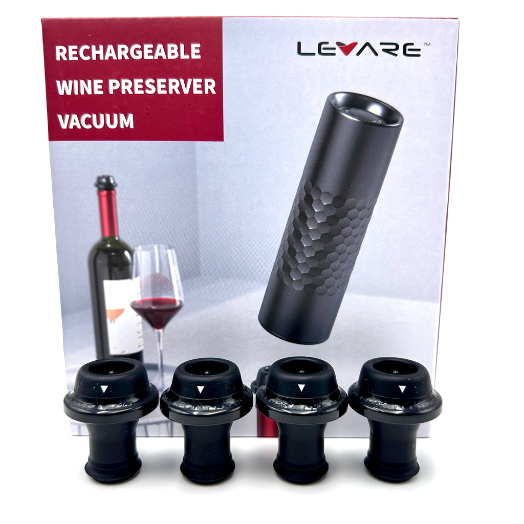 Universal Wine Stoppers 4-Pack vacuum bottle stopper plugs