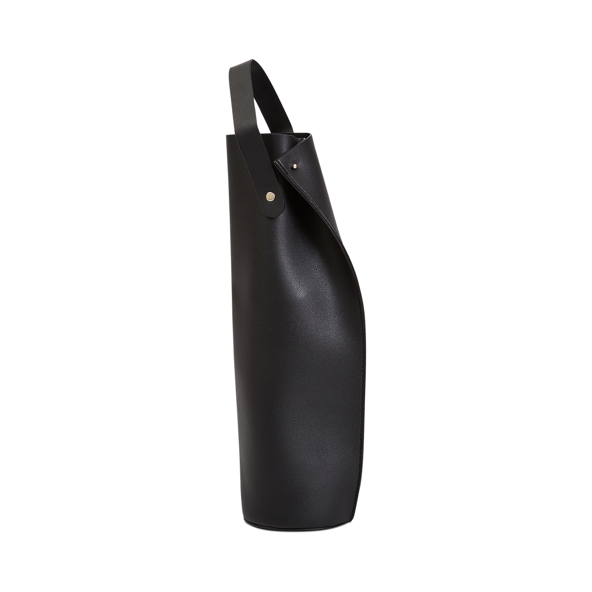Vegan Leather Wine Tote