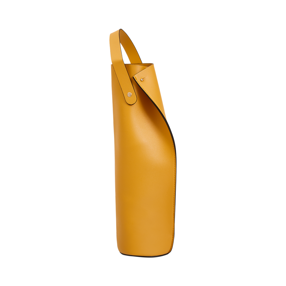 Vegan Leather Wine Tote